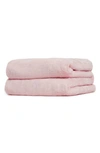 Apparis Jumbo Brady Faux Fur Throw Blanket In Blush