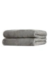 Apparis Jumbo Brady Faux Fur Blanket In Grey