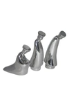 Nambe Nativity 3 Wise Men Figurines In Silver