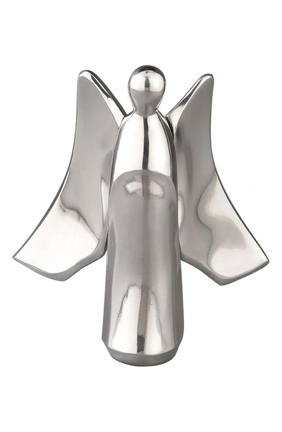 Nambe Nativity Angel Figurine In Silver