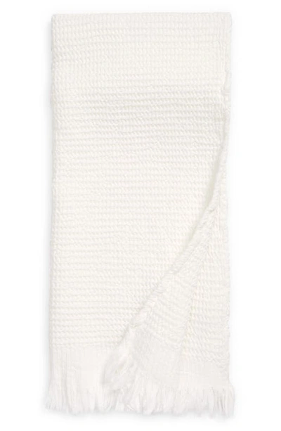 House No.23 Ella Hand Towel In White