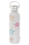 Collina Strada Crystal Embellished Insulated Water Bottle In Multi Star