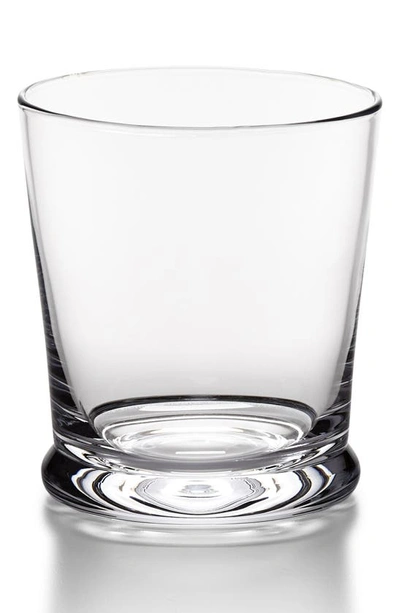 Ralph Lauren Ethan Double-old-fashioned Glass (355ml) In White