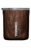 Corkcicle Buzz Cup 12-ounce Insulated Tumbler In Walnut Wood