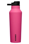 Corkcicle 32-ounce Sport Canteen In Dragon Fruit