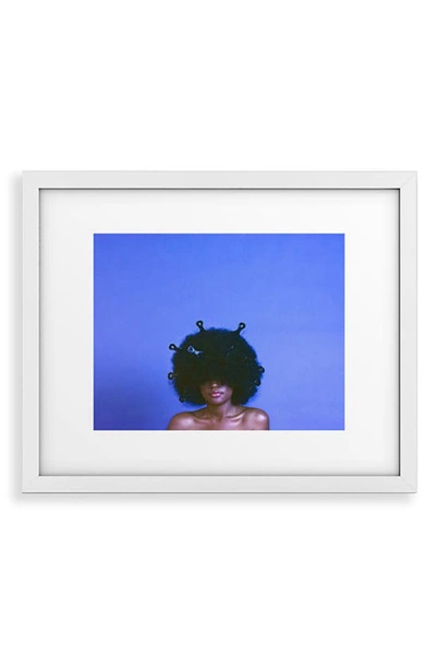 Deny Designs Magic I Framed Art Print In White Frame