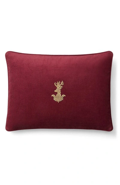 Ralph Lauren Bedford Accent Pillow In Red
