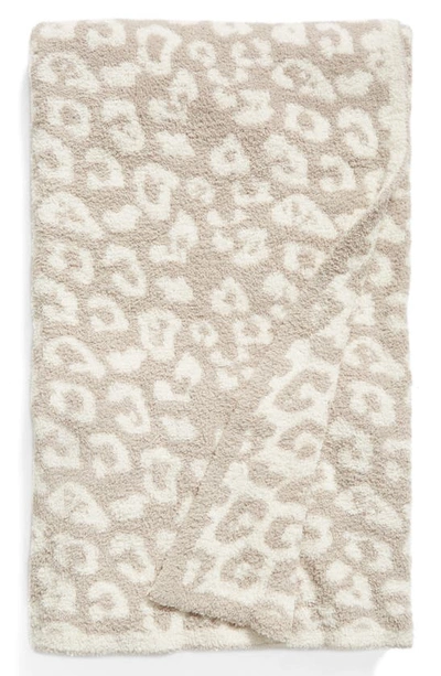 Barefoot Dreams In The Wild Throw Blanket In Cream/stone