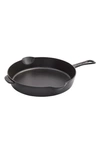 Staub Cast Iron 11-inch Traditional Skillet In Matte Black