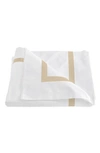 Matouk Lowell Duvet Cover In Sand