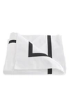 Matouk Lowell Duvet Cover In Black