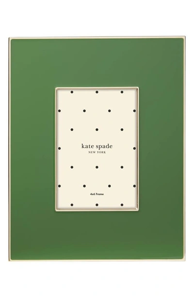 Kate Spade Make It Pop 4 X 6 Picture Frame In Green