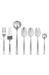 Mepra Sole 7-piece Place Setting In Stainless Steel