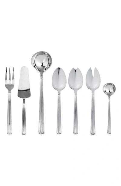Mepra Sole 7-piece Place Setting In Stainless Steel