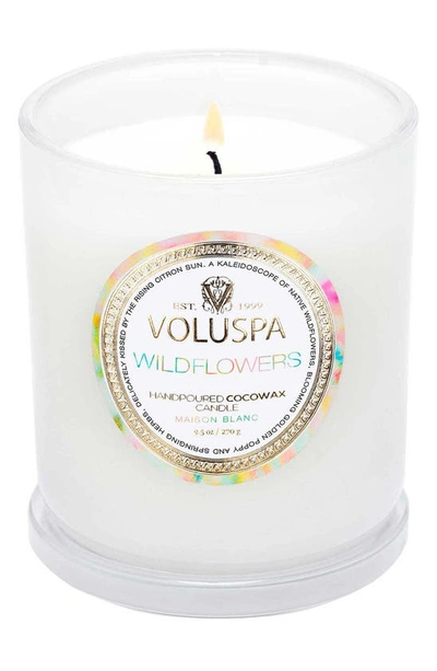 Voluspa Wildflowers Boxed Classic Candle