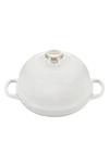 Le Creuset Enameled Cast Iron Bread Oven In White