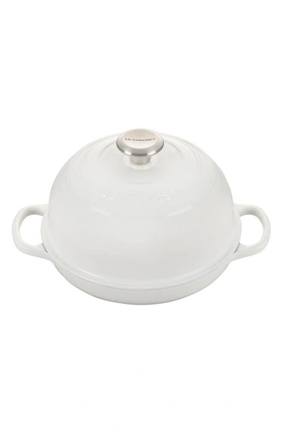 Le Creuset Enameled Cast Iron Bread Oven In White