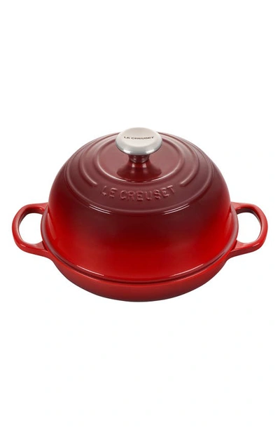 Le Creuset Enameled Cast Iron Bread Oven In Red
