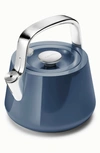 Caraway Whistling Tea Kettle In Navy