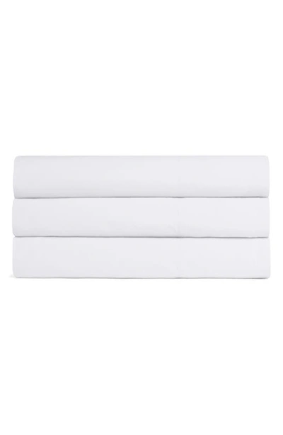 Parachute Cotton Percale Top Sheet In White