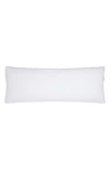 Parachute Down Alternative Body Pillow Insert In White