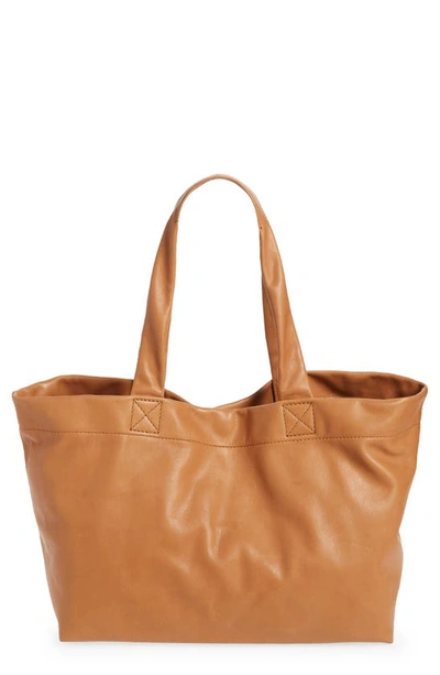 Madewell The Piazza Oversize Tote In Timber Beam