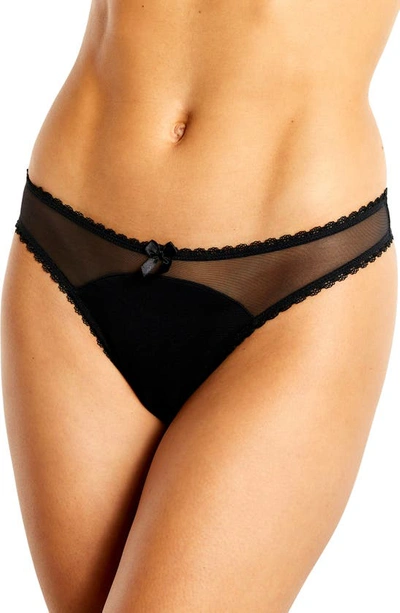 Journelle Victoire Thong In Noir