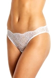 Journelle Anais Mesh Lace Bikini In Blanc