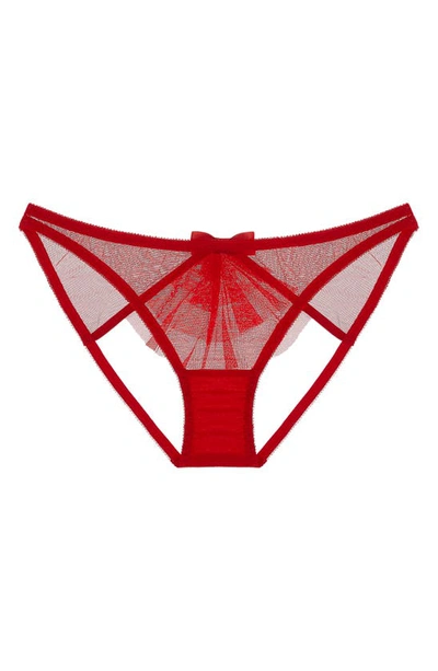 Journelle Odette Ouvert Bikini In Scarlet