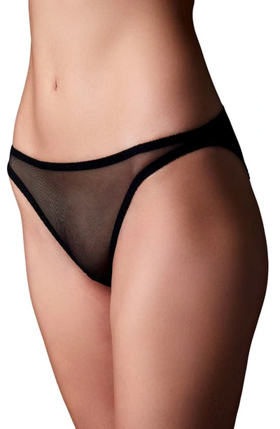 Journelle Odette Ouvert Bikini In Noir