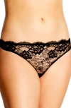 Journelle Isabel Thong In Noir