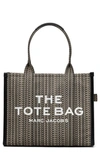Marc Jacobs The Large Monogram Canvas Tote In Beige Multi