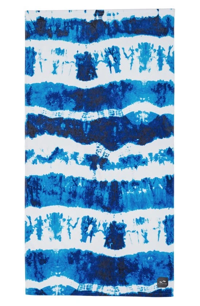 Slowtide Indigo Sun Beach Towel In Blue