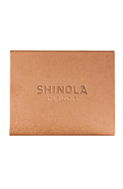 Shinola Tumbled Copper Matchbox In Rust/copper