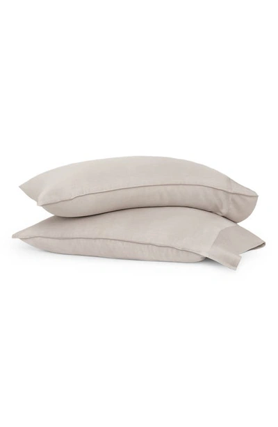 Buffy Breeze Eucalyptus Pillowcases In Dark Grey