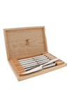 Zwilling 8-piece Stainless Steel Steak Knife Set In Stainless Steel