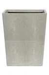Pigeon & Poodle Tenby Sand Wastebasket In Sand