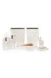 Pigeon & Poodle Andria Pearlized Toothbrush Holder In Pearlized