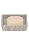 Pigeon & Poodle Callas Soap Dish In Silver