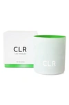 CLR CLR GREEN SCENTED CANDLE