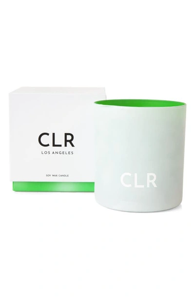 Clr Green Scented Candle