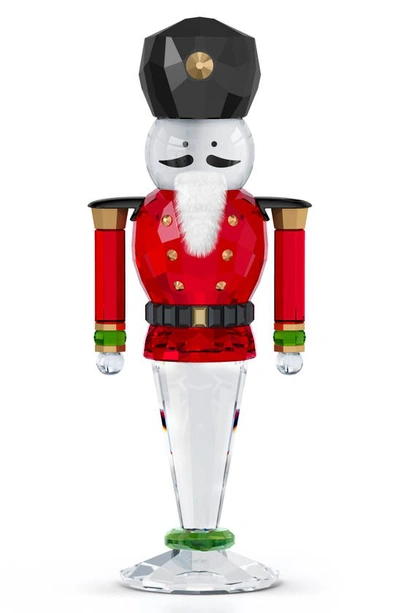 Swarovski Holiday Cheer Nutcracker Figurine In Red / White