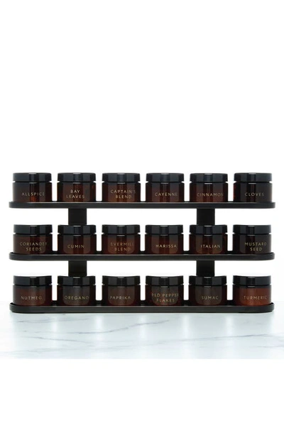 Evermill The Countertop Spice Rack In Black
