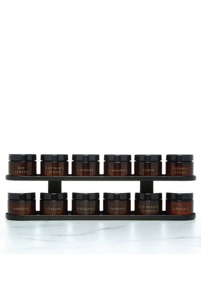 Evermill The Countertop Spice Rack In Black