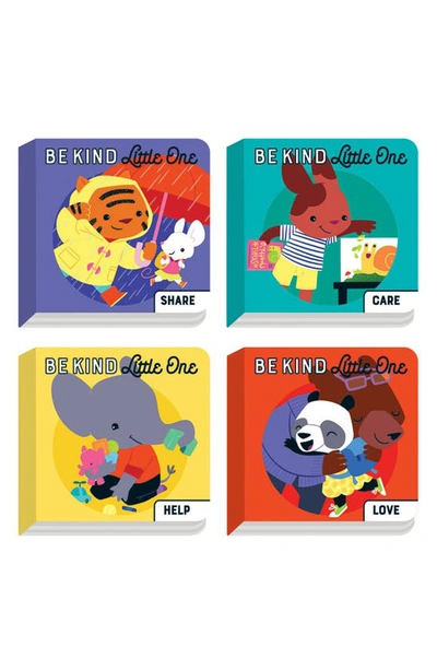 Chronicle Books 'be Kind Little One' Mini Board Book Set In Multi