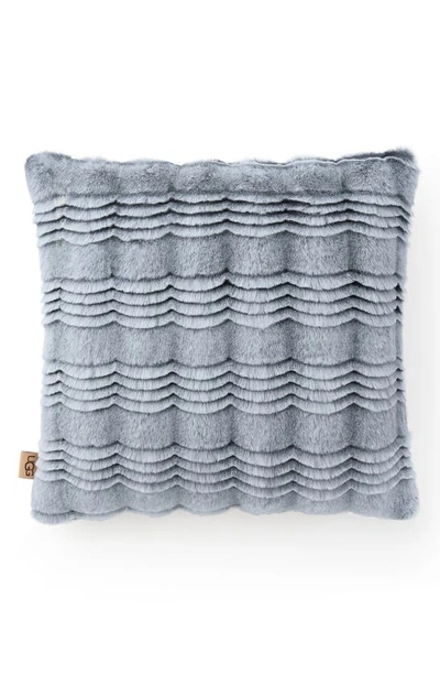 Ugg Marli Faux Fur Decorative Pillow, 20" X 20" Bedding In Cyclone