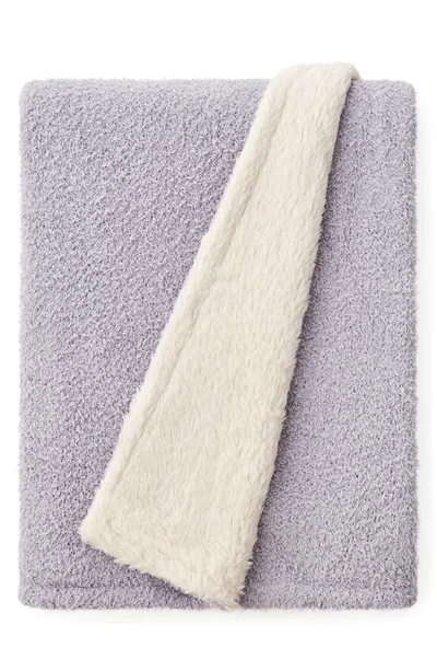Ugg Ana Knit Throw Blanket In Lilac Marble