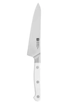 Zwilling Pro Le Blanc 5.5-inch Fine Edge Prep Knife In Silver