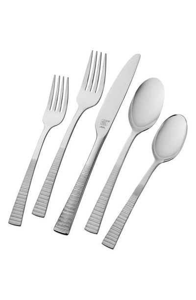 Zwilling Kingwood 20-piece Flatware Set In Stainless Steel