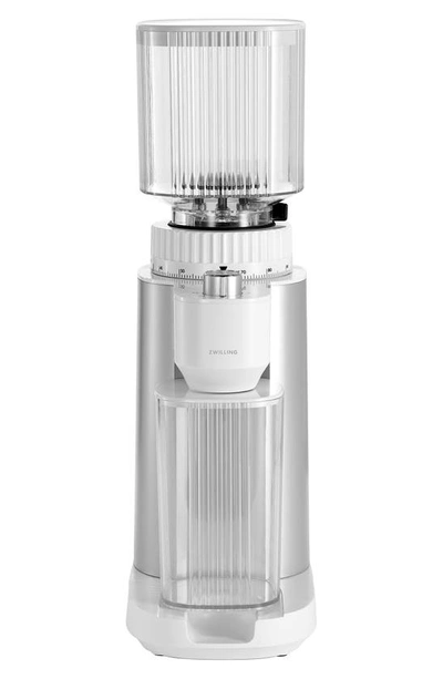 Zwilling Enfinigy Coffee Grinder In Silver